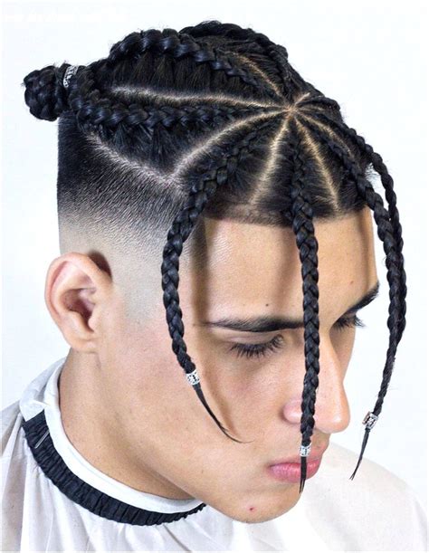 Mens Box Braids With Fade Short Hairstyles Fade Haircut Styles