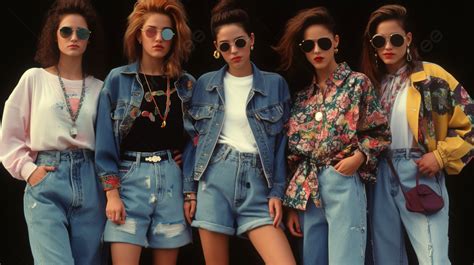 The Most Important Fashion Trends From The 1980 S Background, 90s ...