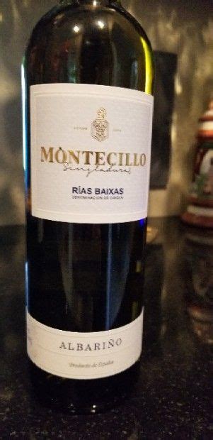 2019 Montecillo Singladuras Albarino Rías Baixas Spain Galicia Rías