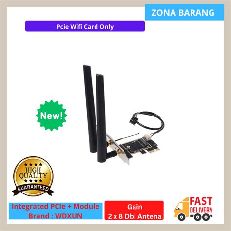 Jual High Speed Wifi Card Pcie Dual Band Ax210 Ac9260 Ac7265 Ac8265