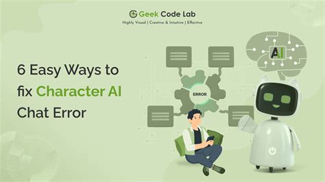 How Can You Fix Character Ai Chat Error 6 Easy Way