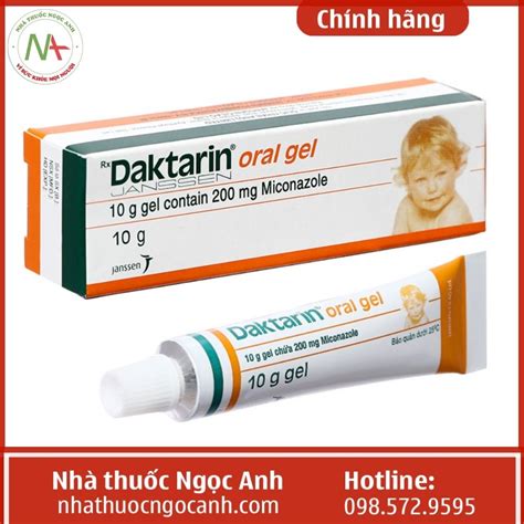 Thuốc Daktarin Oral Gel 10g Là Thuốc Gì Giá Bao Nhiêu Mua ở đâu