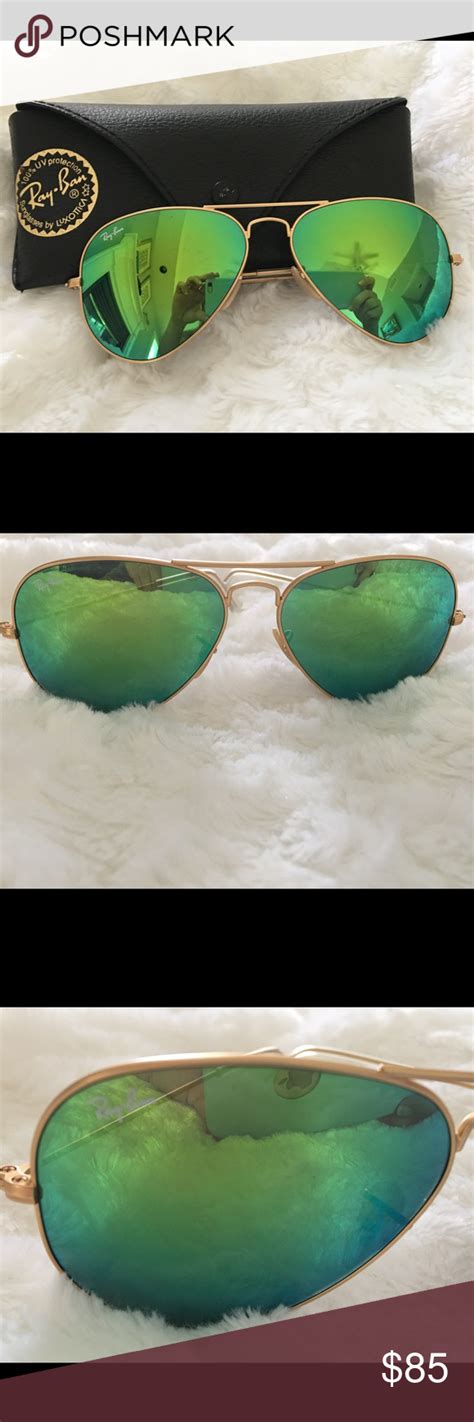 Authentic Ray Ban Aviator Sunglasses Turquoise Rayban Sunglasses Aviators Aviator Sunglasses