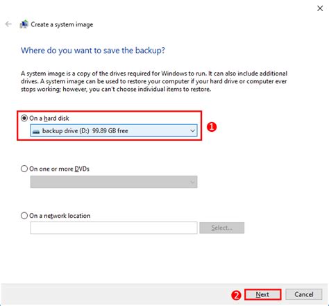 How To Create And Restore System Image Backup Of Windows