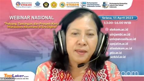 Webinar Nasional Peluang Tantangan Dan Prospek Kerja Mahasiswa