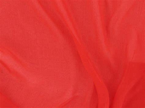 Silk Chiffon Red