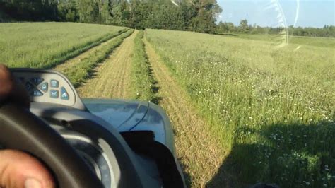 John Deere 1360 Discbine Cutting Hay Youtube