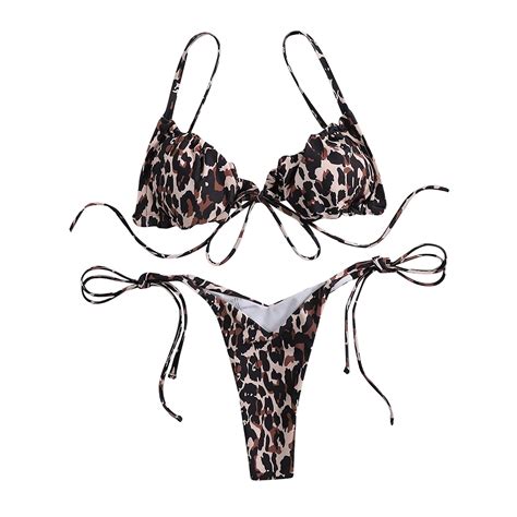 Set Accede Bikini Beach Women Underwear Sexy Lady Lady Bikini Floral Bikini Swimsuit Summer