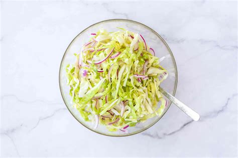 Tangy Coleslaw With Vinegar Dressing Recipe