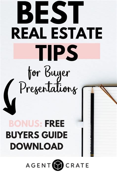 The Best Tips For A Real Estate Buyer Presentation Free Downloadable