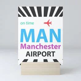 Manchester airport modern Mini Art Print | Mini art, Ocean iphone cases ...