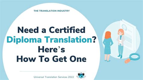 Need A Certified Diploma Translation Here S How Youtube