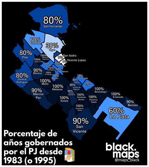 Blackmaps On Twitter Porcentaje De A Os Gobernador Por El Partido