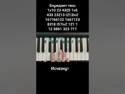 Блуждают тени Король и шут Куплет и припев на пианино 🎹 Обучение - YouTube