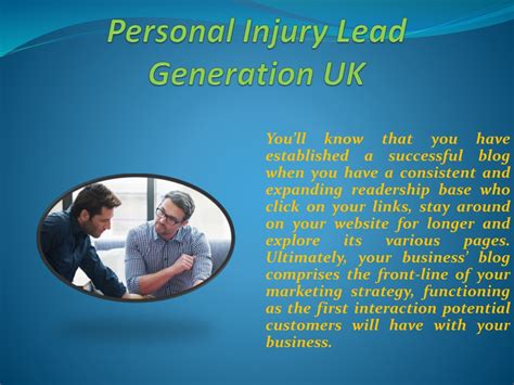 Ppt Personal Injury Leads Generation Uk Powerpoint Presentation Free