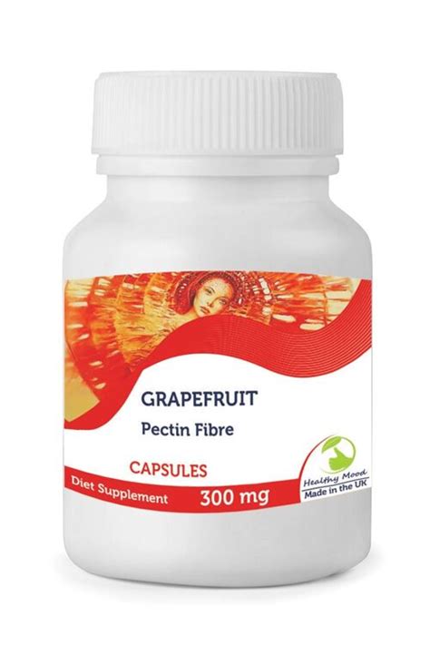 Buy Wholesale Grapefruit Pectin Fibre 300mg Capsules