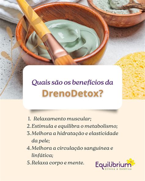 Você já teve a experiência da DrenoDetox A sessão tem 1h30 de duração