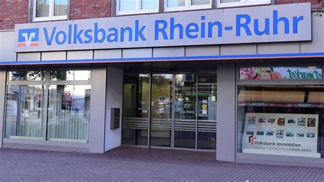 Volksbanken Rhein Ruhr Und Ruhr Mitte Bereiten Fusion Vor