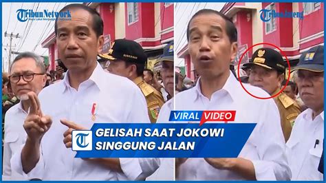 Ekspresi Gelisah Gubernur Lampung Saat Jokowi Singgung Jalan Rusak