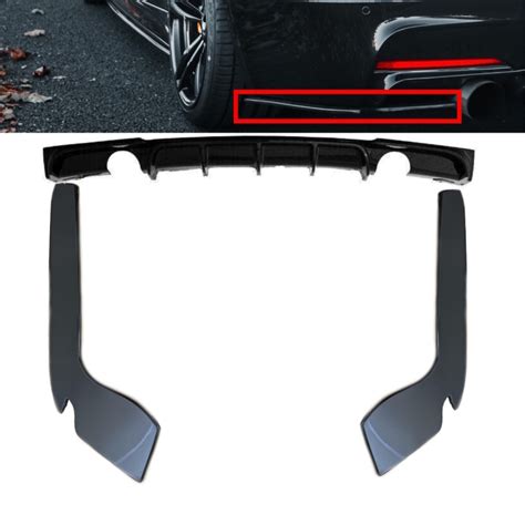 Set Diffusor Spoiler Flaps Sto Stange Hinten Leisten Performance