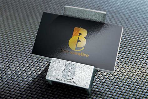 card holder logo mockup  psd designhooks