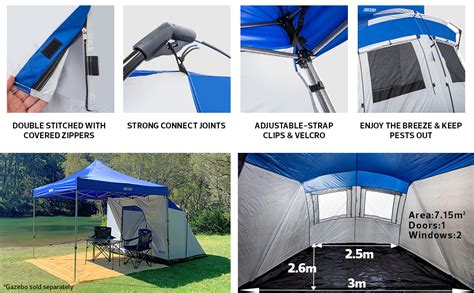 Adventure Kings Gazebo Hub Only Outdoor Camping Tent Portable Shelter