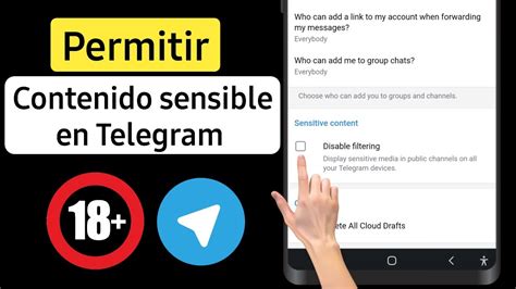 C Mo Ver Contenido Sensible En Telegram C Mo Habilitar Contenido