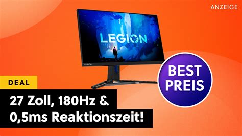 180Hz Bildwiederholrate und nur 0,5ms Reaktionszeit machen diesen ...