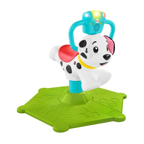 Fisher Price Bounce And Spin Interactive Puppy With Lights And Sounds