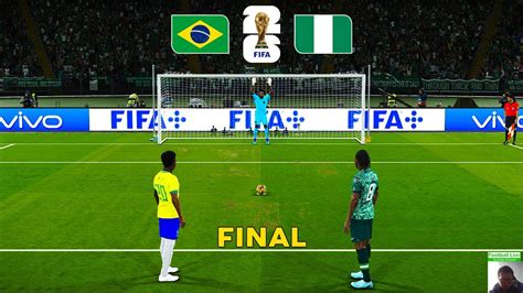 Brazil 🆚 Nigeria Final Fifa World Cup 2026 Penalty Shootout Vinicius Vs Osimhen Pes