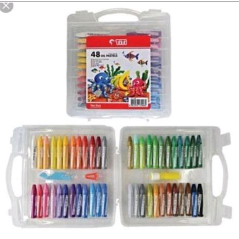 Jual Crayon Warna Crayon Oil Pastel Greebel Titi Joyko Crayon