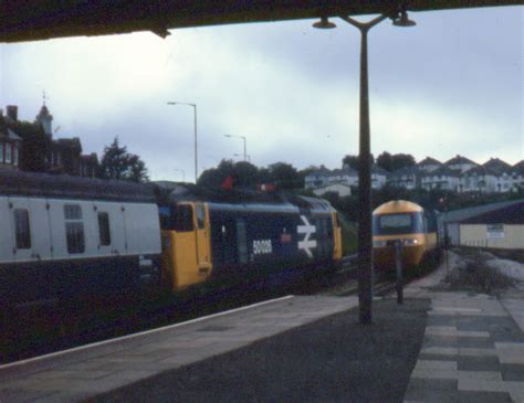 Trains Passing At Truro Stephen Craven Cc By Sa 2 0 Geograph