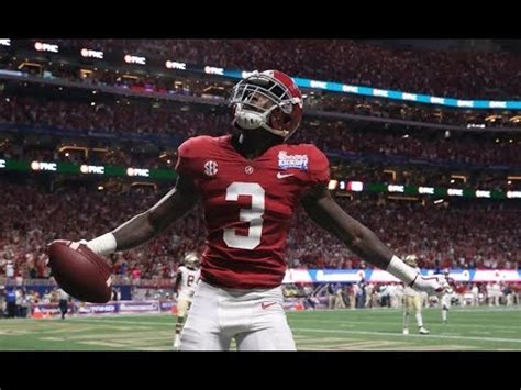 Calvin Ridley Alabama Vs Florida State 2017 YouTube