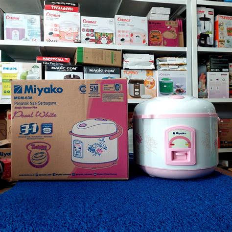 Jual Miyako Rice Cooker MCM 638 1 8L Penanak Nasi MCM 638 2 Liter