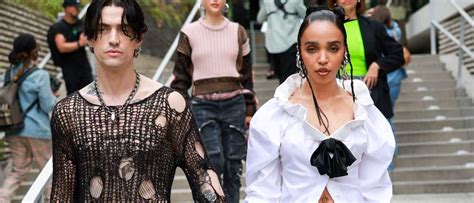 Paris France July Fka Twigs And Jordan Hemingway Attends The