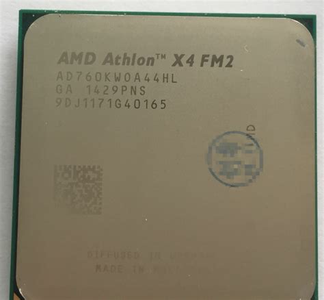 AMD Athlon X4 760K 760 K 3.8G Quad Core CPU Processor AD760KWOA44HL ...