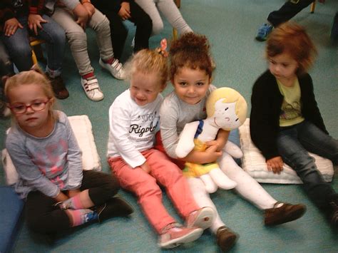 Arrivée de la mascotte en PS MS Ecole Maternelle Françoise Dolto