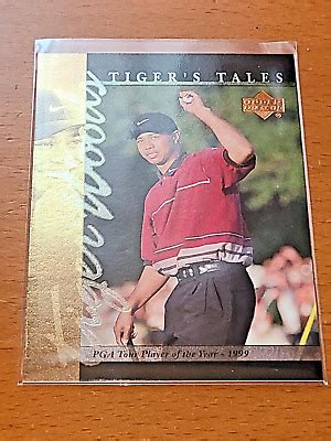 PGA GOLF TIGER WOODS 2001 UPPER DECK TIGER S TALES TT18 EBay