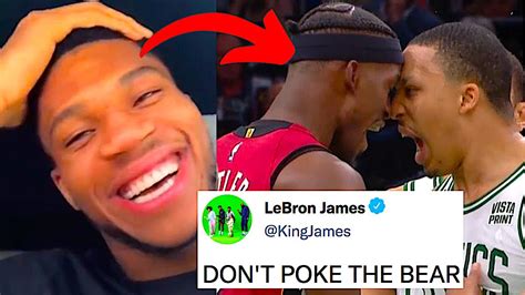 NBA PLAYERS REACT TO MIAMI HEAT BEAT BOSTON CELTICS IN GAME 2 OF ECF