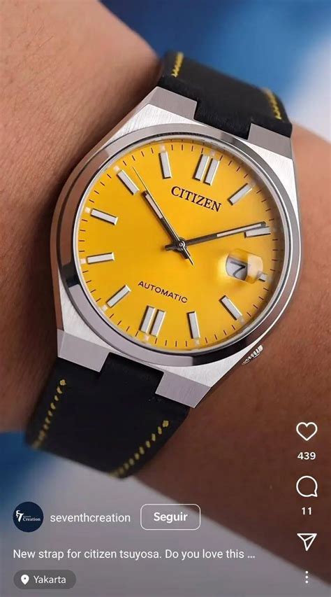 He Visto Esta Correa Del Citizen Tsuyosa Relojes Especiales EL Foro