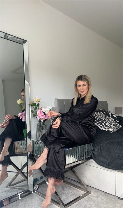 The Feather Pyjama Trend With Identity Lingerie Powder Rooms