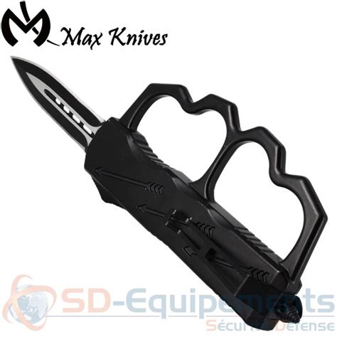 Couteau automatique poing américain MAX KNIVES MK020 SD Equipements