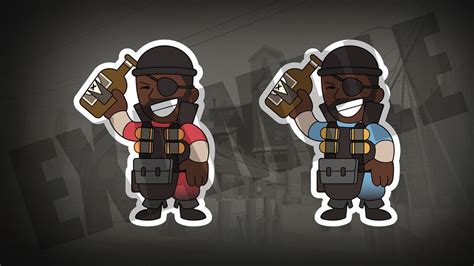 Team Fortress 2 Stickersdecals Etsy