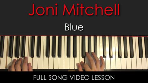 Joni Mitchell | Blue | Full Song Video Lesson | Amosdoll