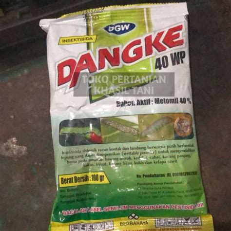 Jual Insektisida Dangke Wp Produk Dari Dgw Berat Bersih Gr