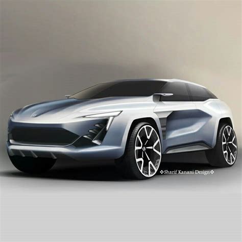 Futuristic Concept Car Design