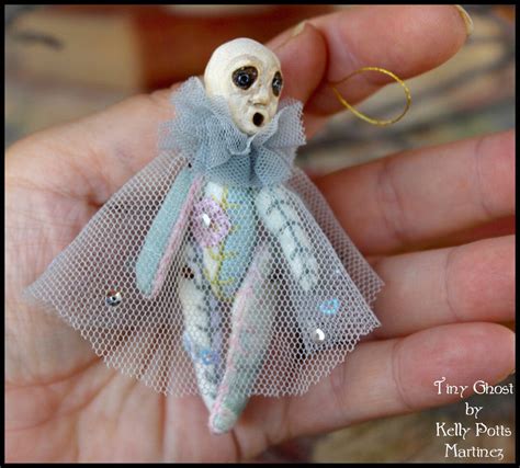 Ooak Miniature Creepy Gothic Ghost Art Doll Mini Fantasy Art Etsy