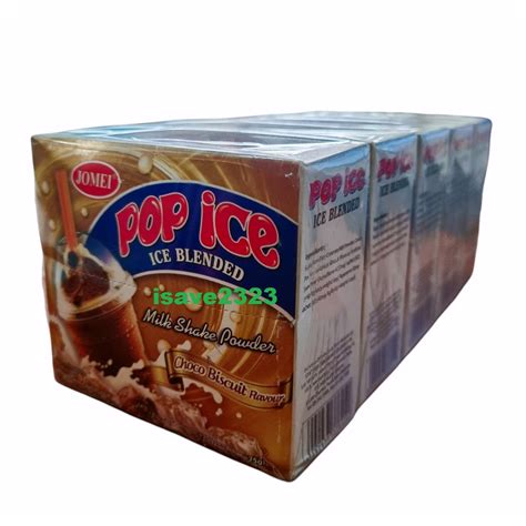 Jomei Pop Ice Ice Blended Powder 25g X 25 Sachets 12 Flavours