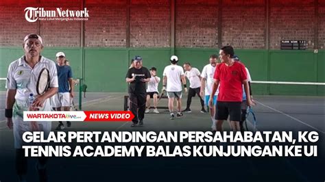 Gelar Pertandingan Persahabatan KG Tennis Academy Balas Kunjungan Ke