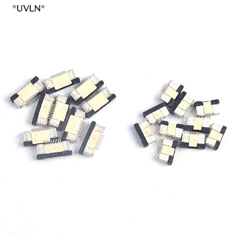 UVLN 10pcs FFC FPC Connector 0 5mm Pitch Drawer Type Contact Flat